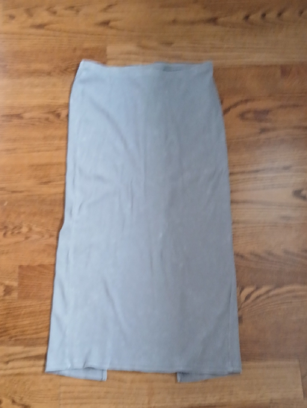 H&M Light Gray Maxi Skirt
